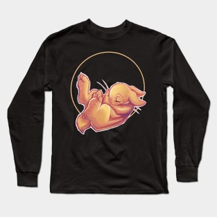 Rose gold bunny Long Sleeve T-Shirt